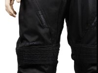Sceed Hose Cartagena, mit Membrane und zert. Protektoren, Gr. XL, schwarz, Textil, Verstellriegel, Stretch, 100% wasser- und winddicht, atmungsaktiv