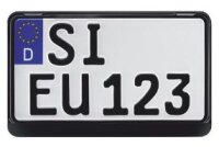 Kennzeichenhalter für Roller/ Motorrad, Einteiliger...