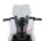 4340FC+A851/ Silence S01 Windschild halb hoch, Farbe getönt (smoke) inkl. Montageset für S01/MO, H=415mm x B=385mm