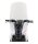4343+A853/ Silence S01 Windschild hoch, Farbe transparent, inkl. Montageset für S01/MO, H=710mm x B=400mm, 3mm
