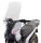 4343+A853/ Silence S01 Windschild hoch, Farbe transparent, inkl. Montageset für S01/MO, H=710mm x B=400mm, 3mm