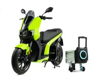 S01 Connected High Speed E-Roller, Tacho 100km/h/ COC 90km/h, 5,6 KWh Lithium Akku, 133km Eco WMTC Reichweite, Motorleistung 7-9 kW, CBS-Bremse, App, ADAC Testsieger, MJ-2022, inkl. Überführungkosten