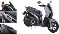 S01 PLUS High Speed E-Roller Farbe anthrazit, Tacho 110km/h/COC 99km/h, 5,6 KWh V4.2 Lithium Akku, 133km Eco WMTC, Motorleistung bis 11,5 kW, CBS-Bremse, ADAC TOP, zzgl. Überführung: 190,00€ netto
