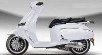 TB-F8 E-Roller (125er), 80km/h, Akku 7,92kWh (72V/110Ah), Leistung max. 6,8KW, Reichweite max 200km/  150km bei 80km/h, CBS Bremse, 160kg Zuladung, ohne Überführungskosten